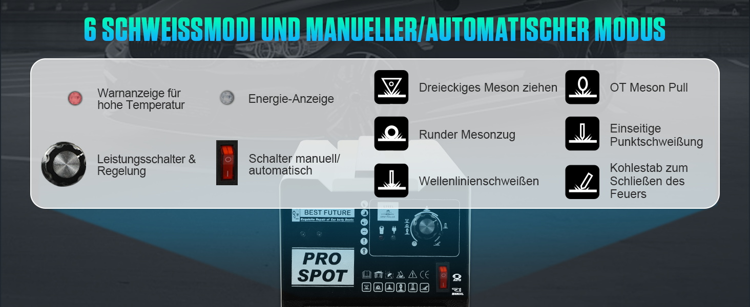 220V Auto Karosserie Ausbeulmaschine Schweißgerät