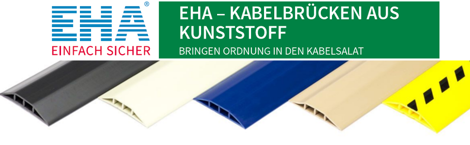 EHA Kabelbrücken aus Kunststoff