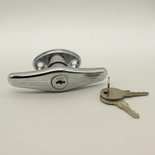 Garagentorschloss, T-Griff, hinten fixiert, um sich von Wohnwagen Garage Schuppen Wohnmobil zu unterscheiden - Cheap-Us