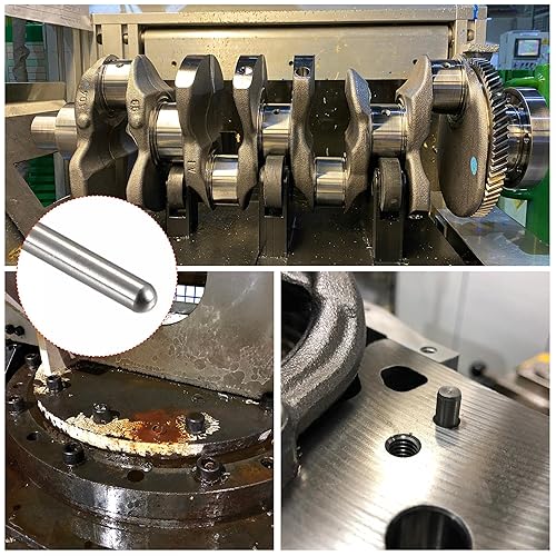 sourcing map 20Stk. 1x20mm Passstifte 304 Edelstahl Rundkopf Flachbefestigungselemente - Cheap-Us