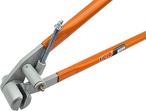 HERO Rinneisenbieger Rinneisenbiegezange 630mm Abbiegezange Rinneisen Biegezange Dachdeckerzange Rinnenhalter Dachrinnenzange Rinneisenzange Rinneisenabbiegezange Profi Dachdecker Spezialzange - Cheap-Us