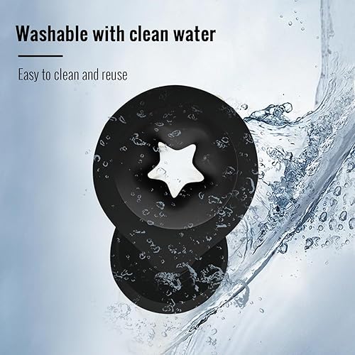 mauepersu Ohrstöpsel zum Schlafen - Weicher, wiederverwendbarer Silikon Gehörschutz + 8 Aufsätze in XS/S/M/L - Geräuschreduzierung um SNR 24dB & NRR 14 - Auch für Reisen & Konzentration - Cheap-Us