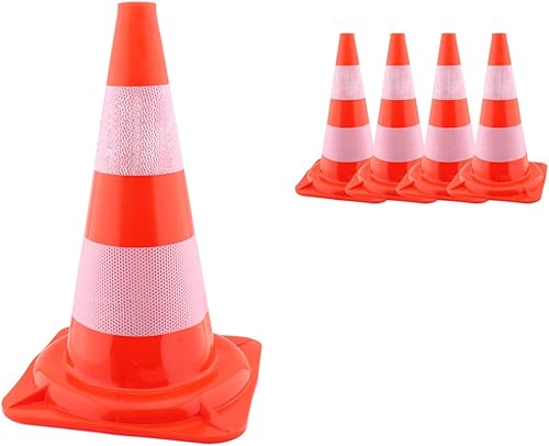 4 Stk. Verkehrs-Pylone Leitkegel Warnkegel Hütchen Kegel Lübecker Hut Parcours - Cheap-Us