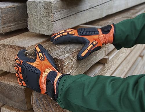 Kerbl 297734 Mechanic-Handschuh Brandy, Größe 10/XL - Cheap-Us