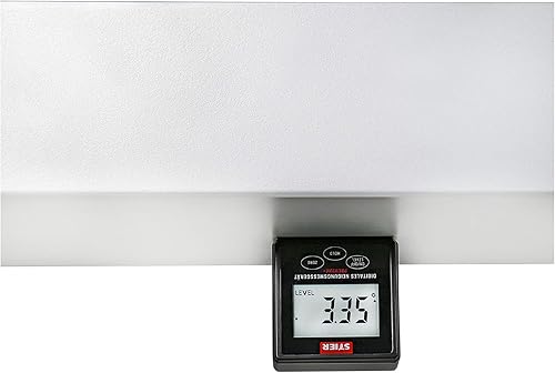 STIER Digitales Neigungsmessgerät, ausgestattet mit LCD-Display, ermöglicht exakte Messungen und Prüfungen bis zu ±0,2° Genauigkeit, magnetische Befestigung für vielseitigen Einsatz - Cheap-Us