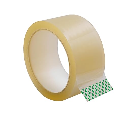 BIGtec Paketklebeband Klebeband 6 Rollen Paketband Packband Verpackungsband Kartonband Standard 66m lang 48mm breit transparent Verpackungsmaterial für Pakete und Karton - Cheap-Us
