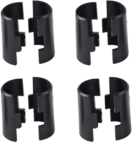 1 Zoll Drahtregal-Clips für Draht Regal System, Drahtregalklemmen aus Kunststoff, Regalverriegelungsclips [8 Paar] - Cheap-Us