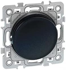 EUR'OHM Interrupteur va et vient non lumineux 10AX - SQUARE Couleur Vulcain - Interrupteur et prise - Cheap-Us