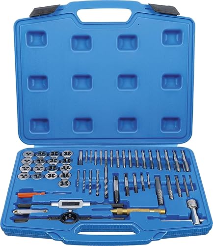 BGS 70105 | Gewindeschneid-Satz | Zoll | 1/4' - 1/2' | 56-tlg. - Cheap-Us