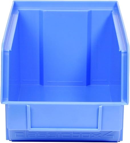 27x Sichtbox'CLASSIC' FB 4, LxBxH 230/200x140x122 mm, Inhalt 3,7 Liter, blau - Cheap-Us