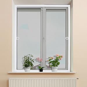 Fliegengitter Fenster mit Rahmen