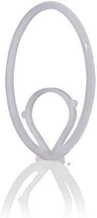f-tronic 7410003 f Fixierungs-Clip für Rohre und Kabel, FClip, Inhalt: 50, Stück, Weiß - Cheap-Us