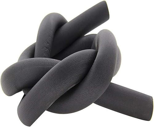 Othmro Rohrisolierung 10mmx9mmx1.8m Klimaanlage Wärmeisolierung Rohr Schaumstoff Rohrisolierung,Schwarz,2 Stück - Cheap-Us