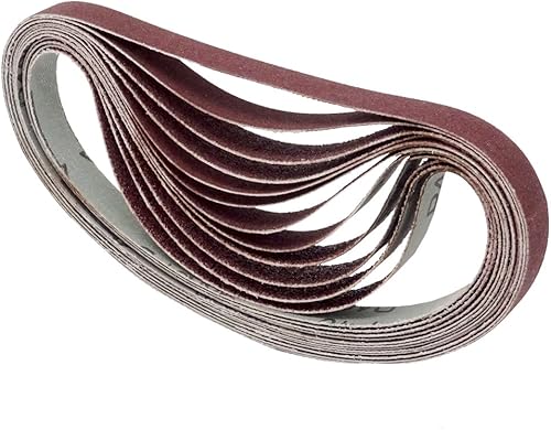 SBS Schleifbänder Mix | 13x451mm | 96 Stück | je 16 St. # 40,60,80,120,180,240 - Cheap-Us