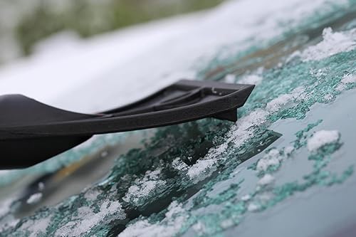 NIGRIN Eisschaber Auto Eiskratzer mit Schneebesen, teleskopierbar bis zu 66 cm lang - Cheap-Us