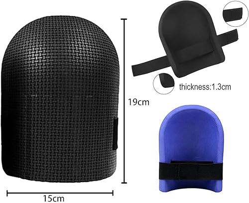 AMZMUKAUP 3 Pairs of Knee Pads, Waterproof EVA Knee Protection, Soft Foam, Anti-Collision Knee Pads, Adjustable Straps, Knee Pads for Work, Outdoors, Sports, Gardening - Cheap-Us