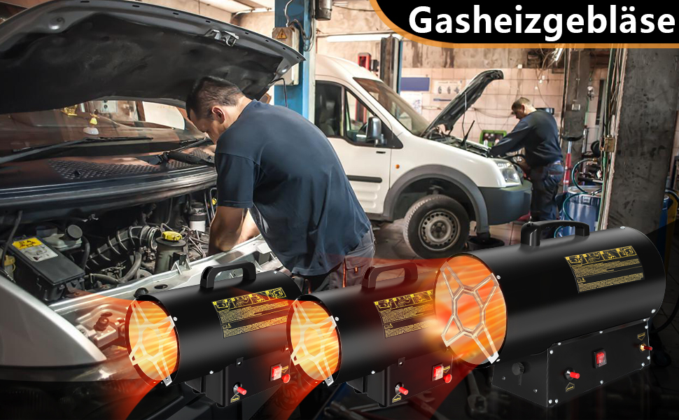 Gasheizgebläse gasheizung für innenräume