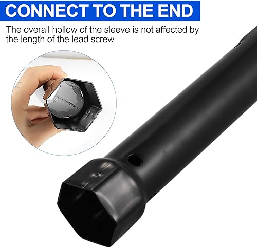 ZPSNDP 204 MM Rohrsteckschlüssel, M34-40 2 In 1 Steckschlüssel, Kohlenstoffstahl Schlüssel für Wasserhahn, Basin Wrench, Rohrschlüssel, Sanitär Werkzeug, Stecknuss, Wasserhahn Werkzeug - Cheap-Us