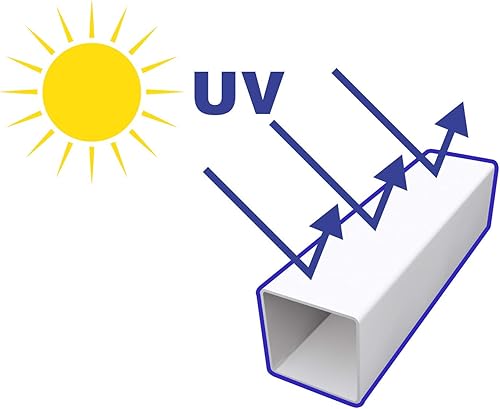 Arvotec Latten-Doppeltor Lucca, weiß, BxH 300 x 100 cm, 2-flügelig, inkl. Pfosten, UV-beständiges Gartentor aus Kunststoff - passend zum Lattenzaun Lucca - Cheap-Us