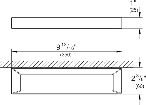 GROHE Selection Cube - Handtuchring (verdeckte Befestigung, Material: Metall, langlebig), chrom, eckig, 40766000 - Cheap-Us