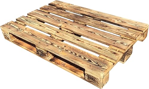 6 Stück geflammte lasierte aus fabriksneuen Europaletten 6er Set 6Pack - Cheap-Us