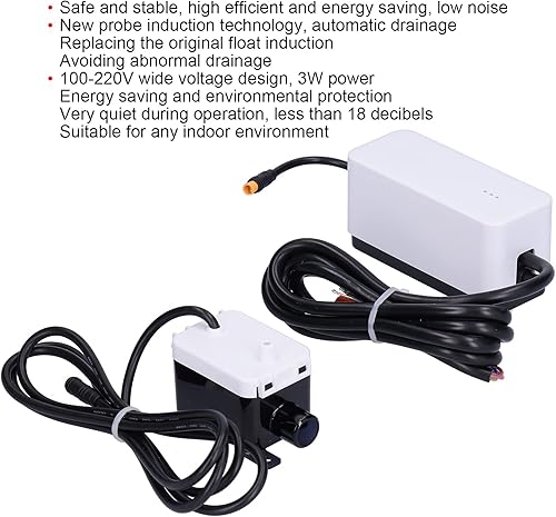 Jadeshay Mini Kondensatpumpe, Ersatzzubehör Mini-Split-Automatik-Klimaanlagenablaufentfernung Leises Gerät S1 AC110‑240V - Cheap-Us