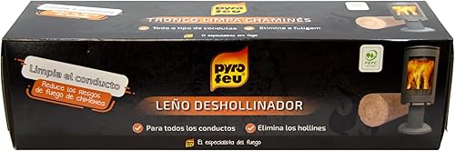 1x Reinigungsscheit Entrußer für Ofen & Kamin alle Rohre einschließlich Edelstahl - Cheap-Us