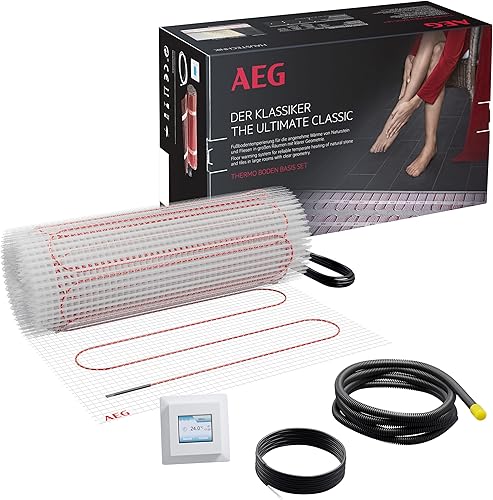 AEG elektrische Fußbodenheizung, Komplettset 2 m², 160 W/m², Basis Thermo Boden TBS TB 160/2 Set Plus, 205801 - Cheap-Us