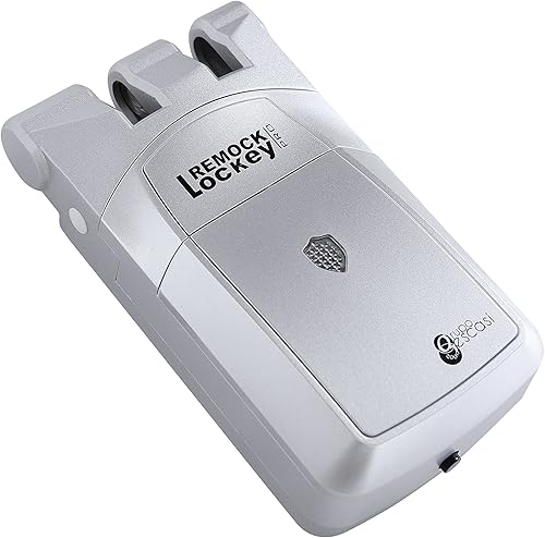 REMOCK RLP4S PRO Unsichtbares Sicherheitsschloss mit 4 Kontrollen, 3 W, 3 V, Silber - Cheap-Us