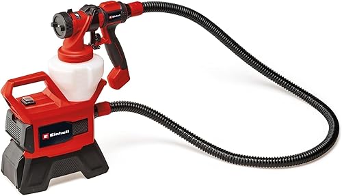 Einhell Akku-Farbsprühsystem TE-SY 18/90 Li-Solo Power X-Change (18 V, 1000 ml/min Förderleistung, 1200 ml Behälter, regulierbare Luft-/Farbmenge, inkl. Zubehör, ohne Akku) - Cheap-Us