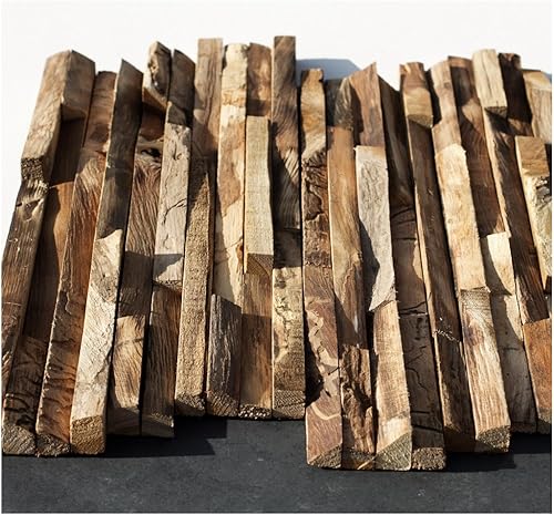 HO-006-1 Teakholz Paneele - 3D Wandverkleidung Holz Wandverblender Wandpaneele Holz-Design Wanddekoration - Fliesen Lager Verkauf Stein-Mosaik Herne NRW - Cheap-Us