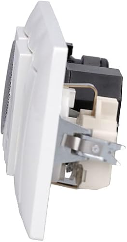 Busch Jäger Unterputz UP WLAN iNet Internetradio 8216 U (8216U) alpinweiß Komplett-Set Balance SI Lautsprecher + 20EUC-914 Steckdose + Radioeinheit + 3 fach Rahmen - Cheap-Us