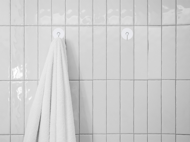 Fensterdeko Handtuchhalter  Noppen Badezimmer Vakuum-Saugnapf Klein Weihnachtsbeleuchtung handtuch