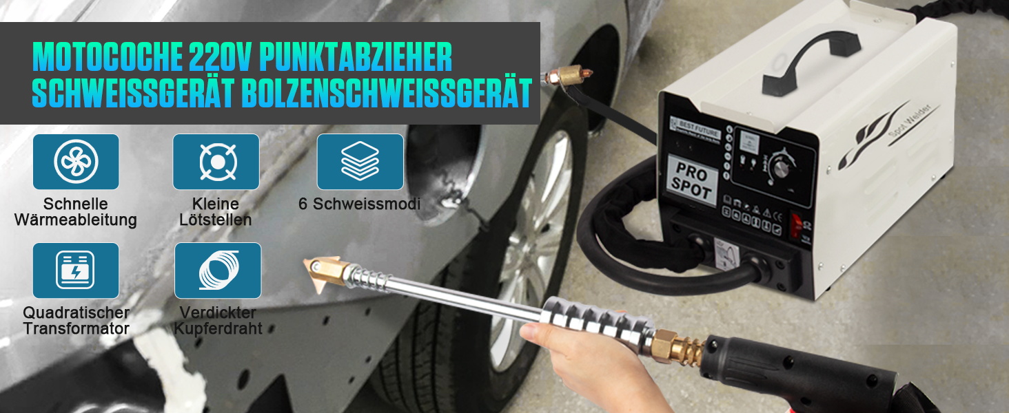 220V Auto Karosserie Ausbeulmaschine Schweißgerät