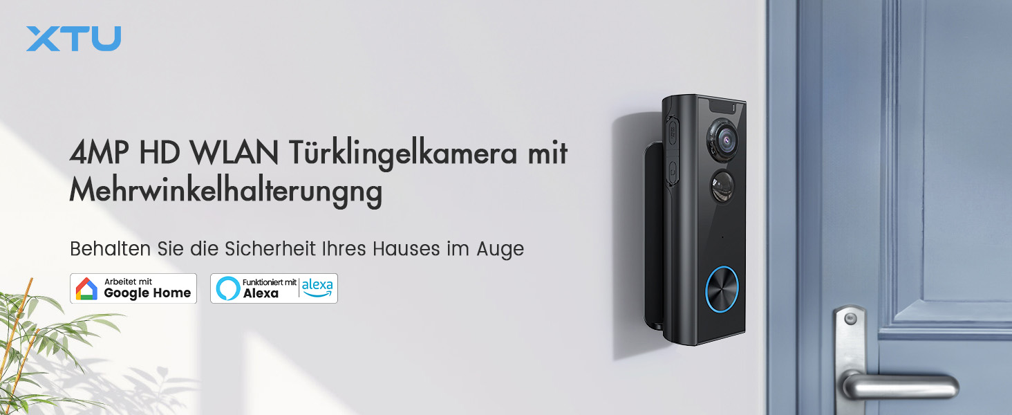 4MP Türklingel mit Kamera