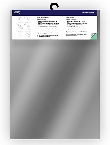 QBIX Ziegel Wand Schablone - Rechteck Muster - A3 Größe - wiederverwendbare DIY Schablone zum Malen, Backen, Basteln, Wand, Möbel - Cheap-Us