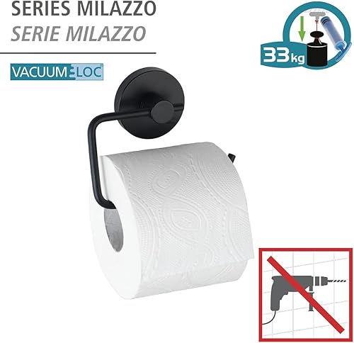 WENKO Vacuum-Loc® Toilettenpapierhalter Milazzo - Cheap-Us