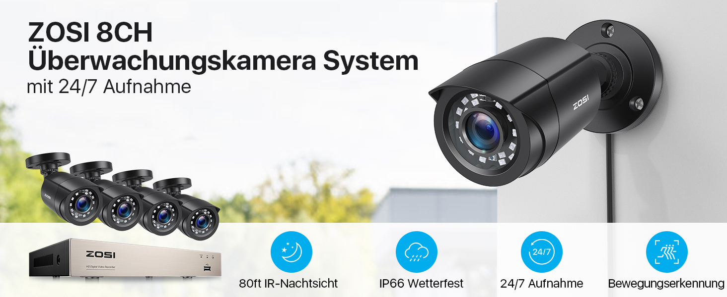 Überwachungskamera Set