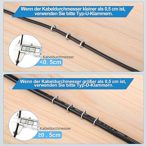 Bamda Handtacker, 3 In 1 Robuster Leistungsstarker Holztacker mit 3000 Klammern, Tackerpistole für Holz, Tischlerei, Dekoration, Kabelbefestigung - Cheap-Us