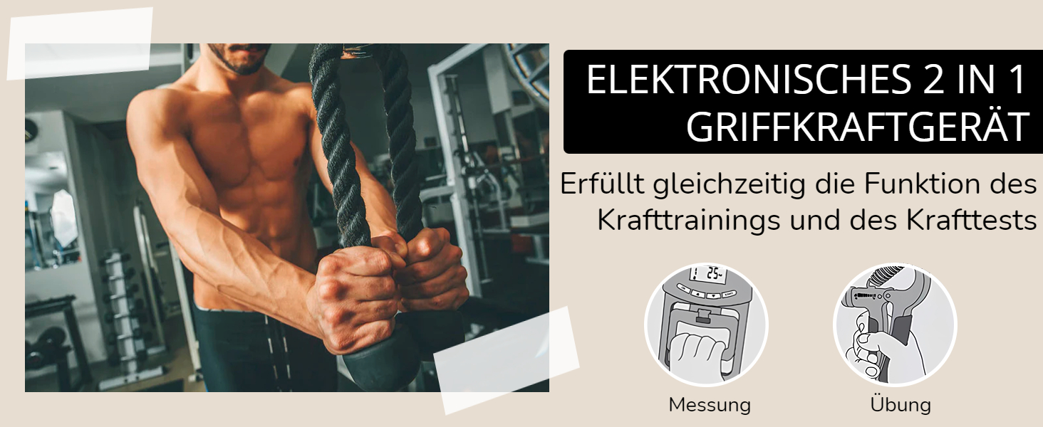 Elektronischer Handdynamometer