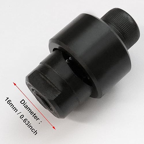 SagaSave 30 mm Lochschneider Lochstanzer Schraube Lochstanzer für Spültischarmaturen, Blech, Metall, sechseckig, Stahlplatte, Edelstahl - Cheap-Us