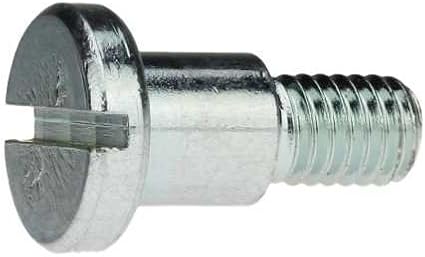 Reidl Flachkopfschrauben mit Schlitz und Ansatz 6 x 20 mm DIN 923 5.8 galv. verzinkt farblos 1 Stück - Cheap-Us