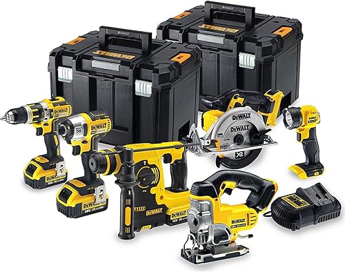 Dewalt DCK699M3T 6Tlg. Akku-Kombi-Set 3x 4,0Ah 18V - Cheap-Us