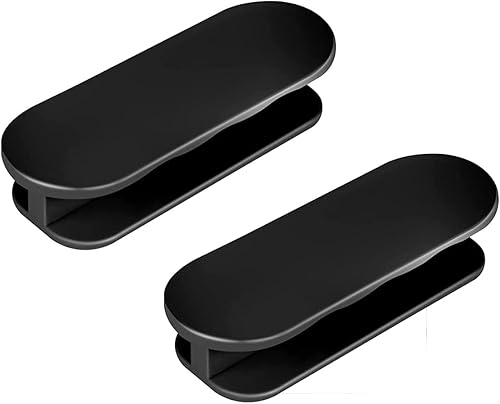 HY HUIJUN 2 Stück Balkontürgriff, Türknauf Türgriff, Mühelos Selbstklebende Türgriffe, Schrankgriffe, Kunststoff Möbelgriff Glastür Fenstergriff - Cheap-Us