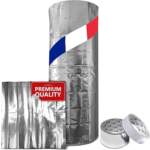 EURO VANADIUM Isolierung für Warmwasserspeicher und Cumulus, 160 x 200 cm, Komplettset mit Scotch - Cheap-Us