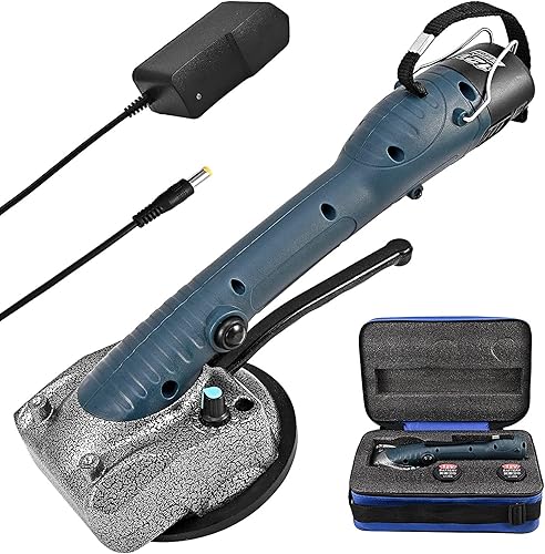 Do-Electr Akku Vakuum Saugheber Tragbare Fliesenvibrator mit 2 Batterien 10 Gänge Fliesen Saugheber mit Saugnapf für Bodenfliesen Und Wandfliesen - Cheap-Us