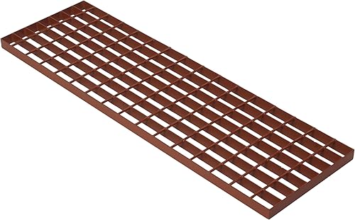 frick Gitterrost, Laufrost, Trittrost verzinkt (25cm breit) viele Längen und Farben (Natur, 60 cm) - Cheap-Us