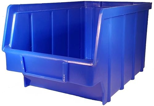 26 Stück Kunststoff Stapelboxen blau Gr.3 (145 x 248 x 127 mm) PP Sichtlagerkästen Stapelkästen │ P-D-W® - Cheap-Us