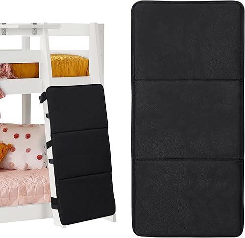 Teodute Kinder-Etagenbett-Leiterabdeckung: Etagenbett-Leiter-Verriegelung – Etagenbett-Leiterpolster, um zu verhindern, DASS Kinder auf Leitern Klettern Schwarz - Cheap-Us