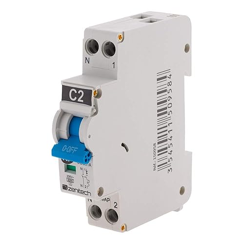 Disjoncteur PH/N - 2A NF pour cumulus et chauffe-eau - Cheap-Us